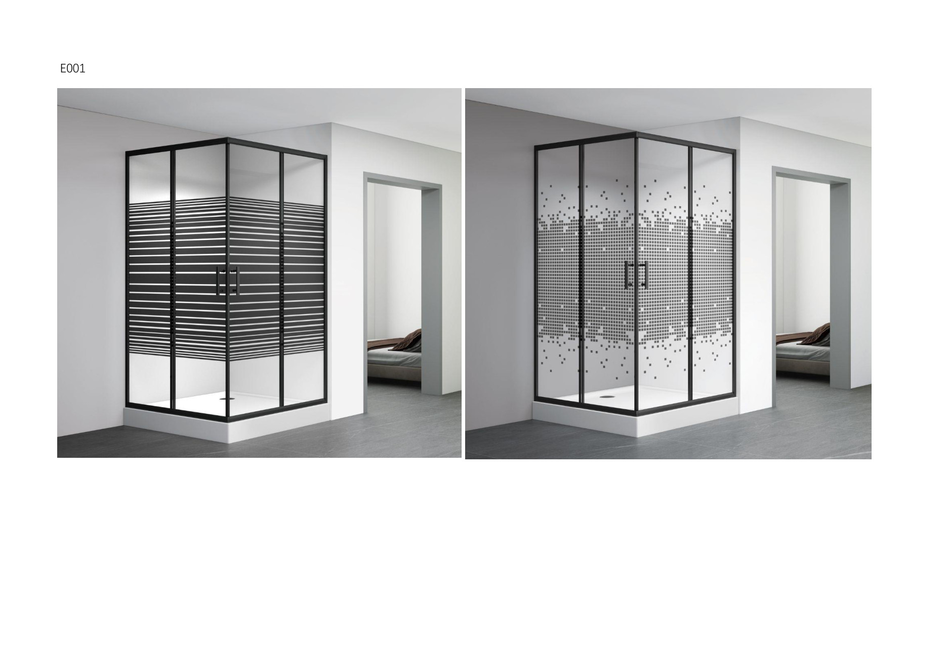 Cabines de douche